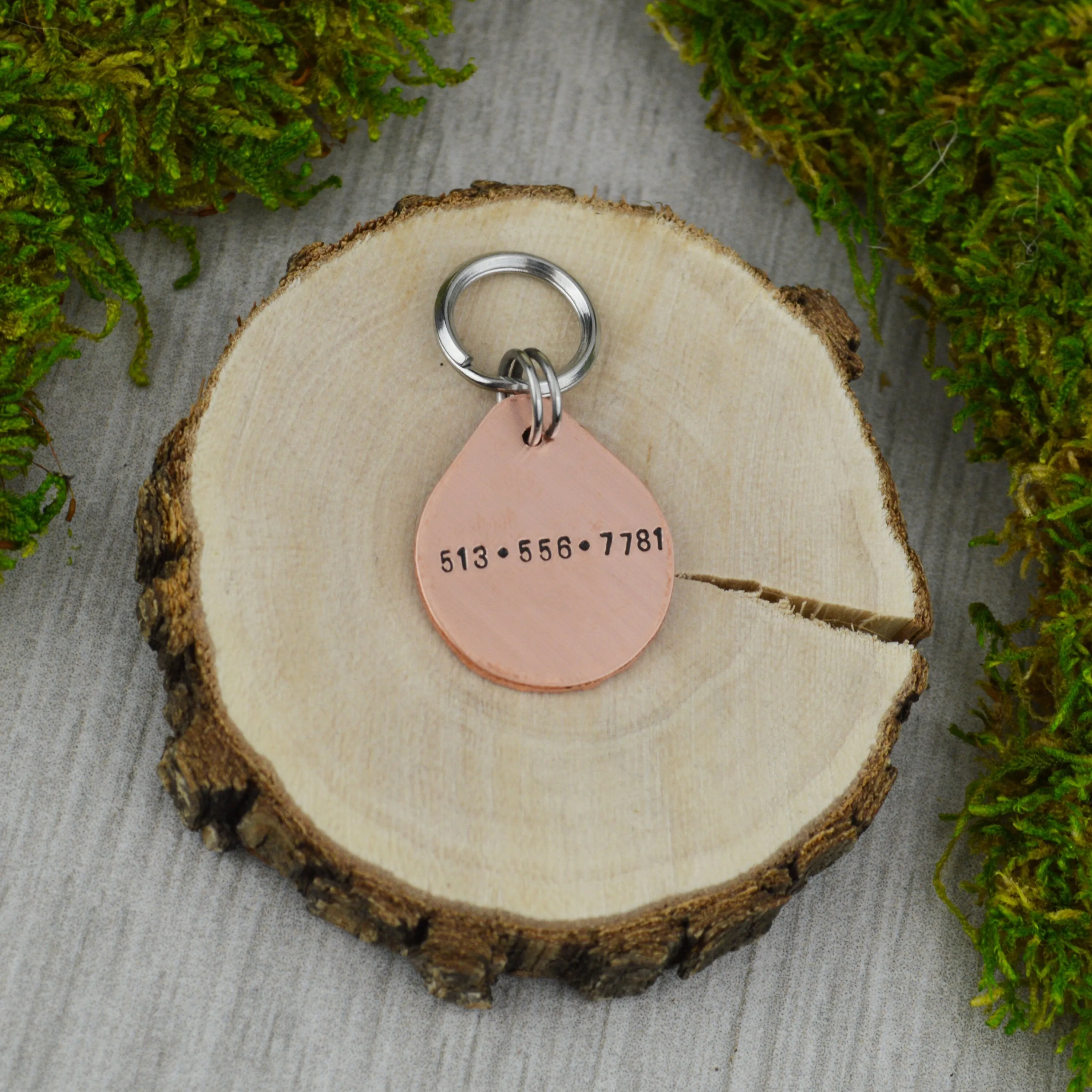 Man in the Moon Mini Pet ID Tag