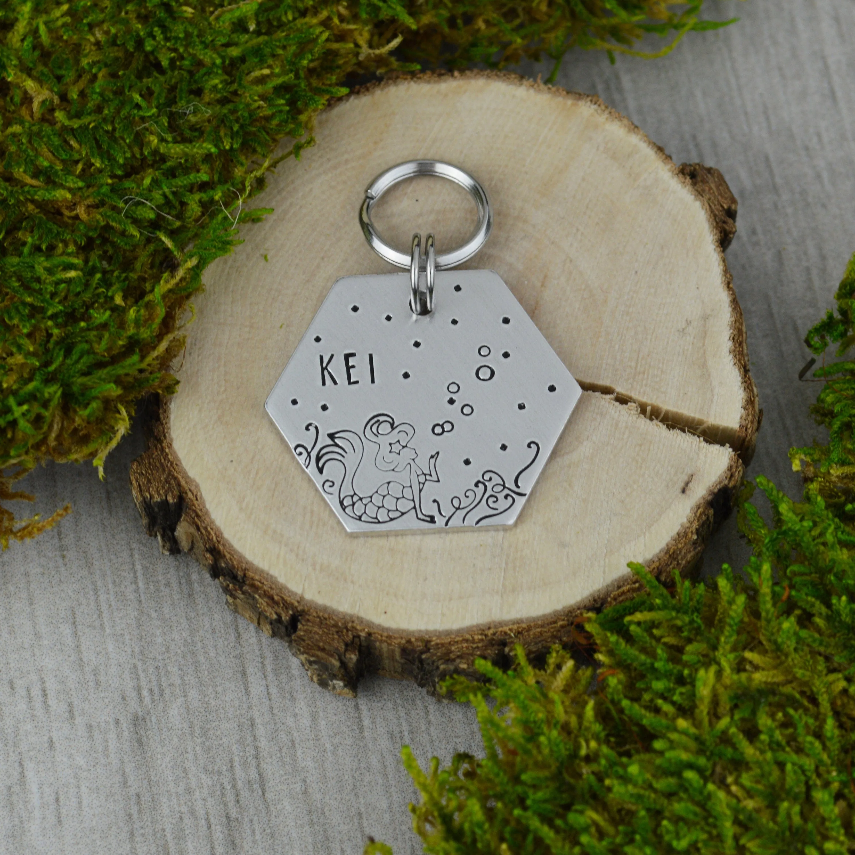 Mermaids Pet ID Tag