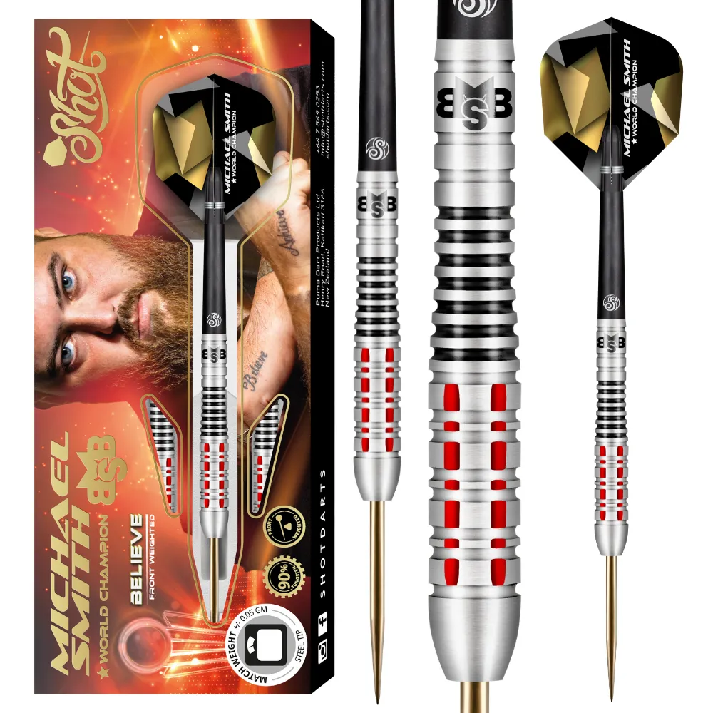 Michael Smith - Believe - 90% Tungsten Darts