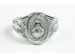 Miraculous Ring - Sterling Silver Ring - Religious Jewelry - Catholic Gift