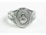 Miraculous Ring - Sterling Silver Ring - Religious Jewelry - Catholic Gift