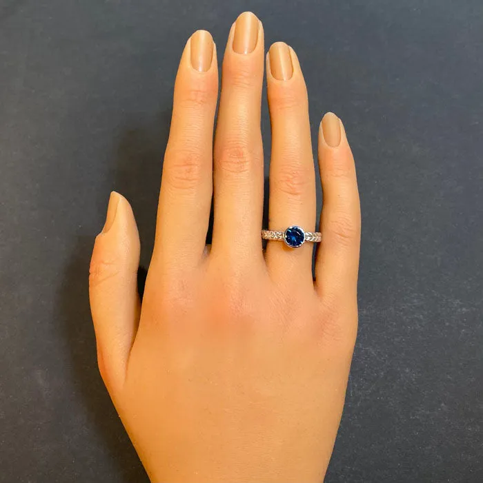 Montana Sapphire Ring 1.23 Carats