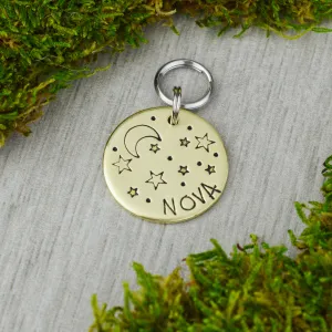 Moonlit Night Pet ID Tag