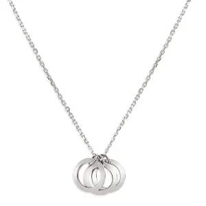 Mysha Personalized Triple Ring of Love Pendant