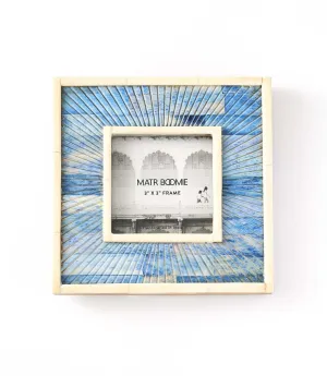Neela 3x3 Picture Frame - Carved Bone