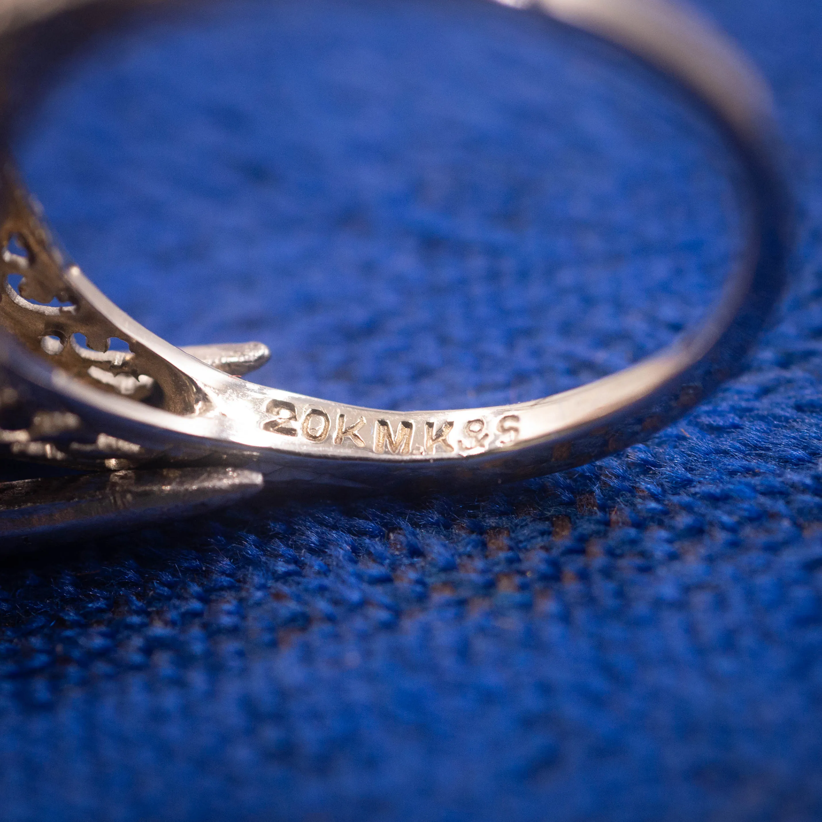 Old European Cut 1.56ct Diamond Ring c1920