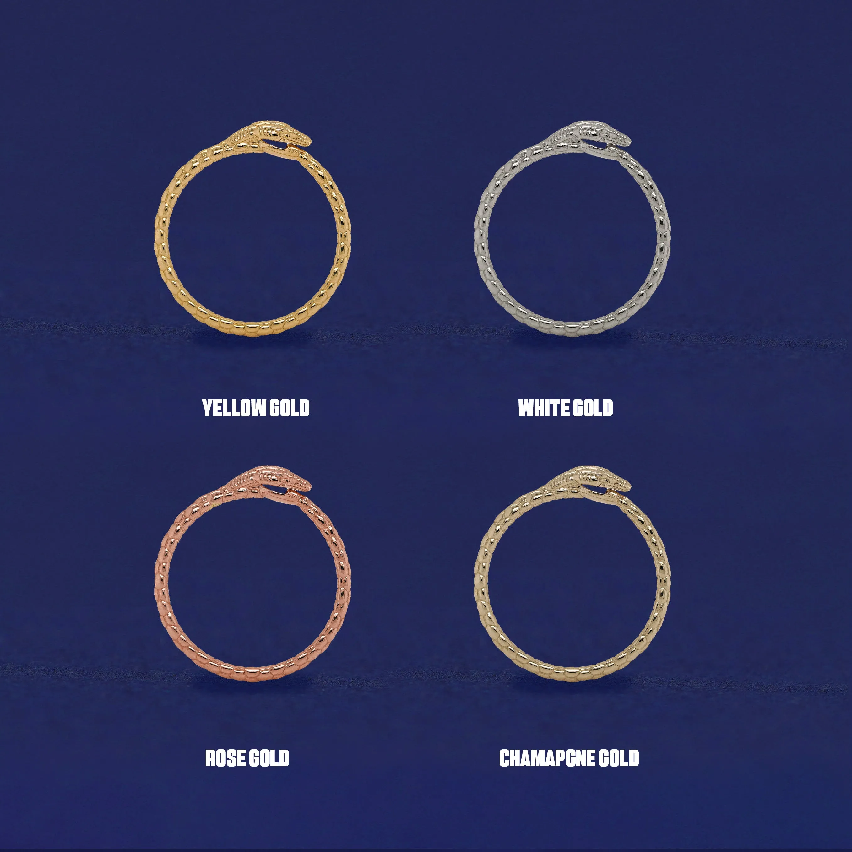 Ouroboros Snake Ring