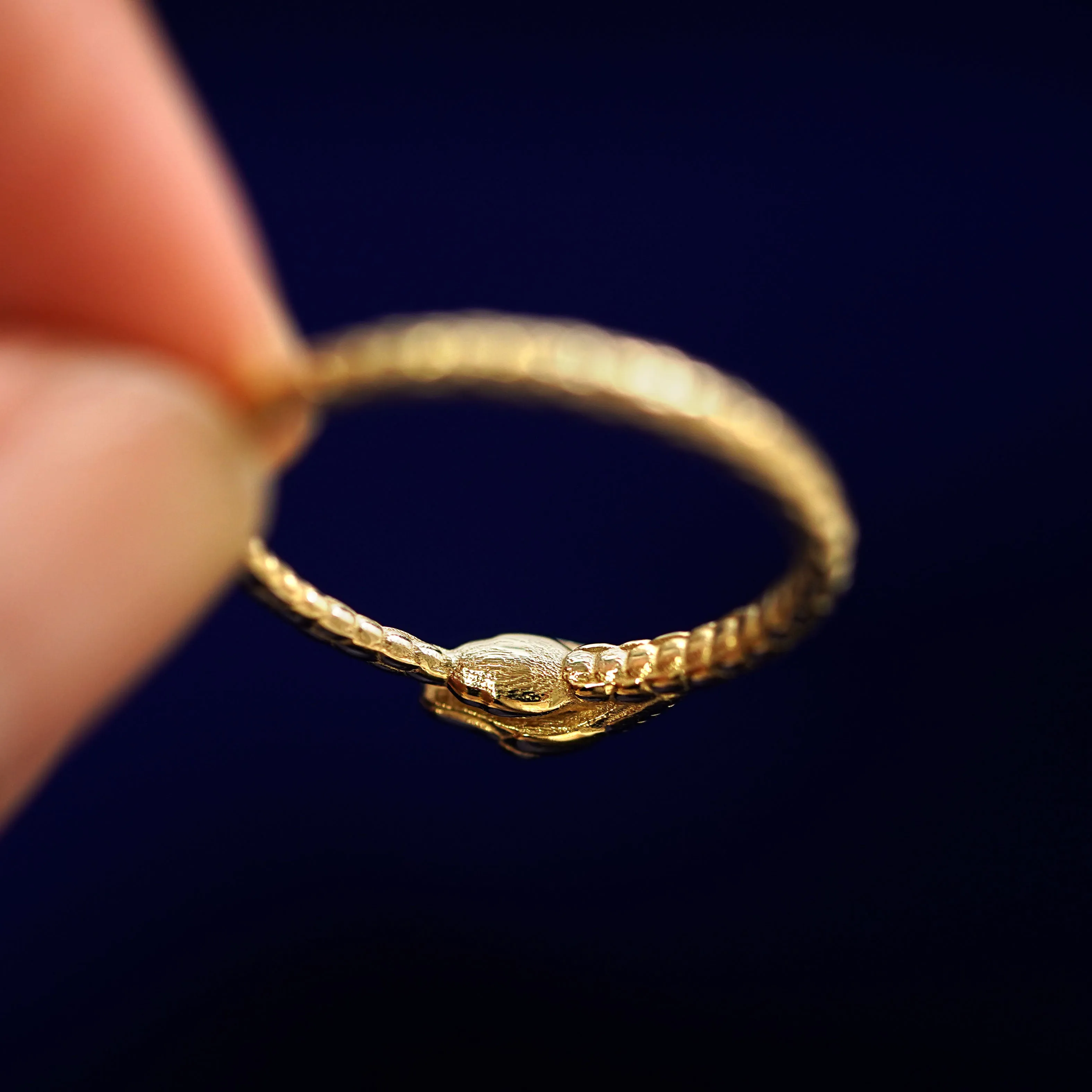 Ouroboros Snake Ring