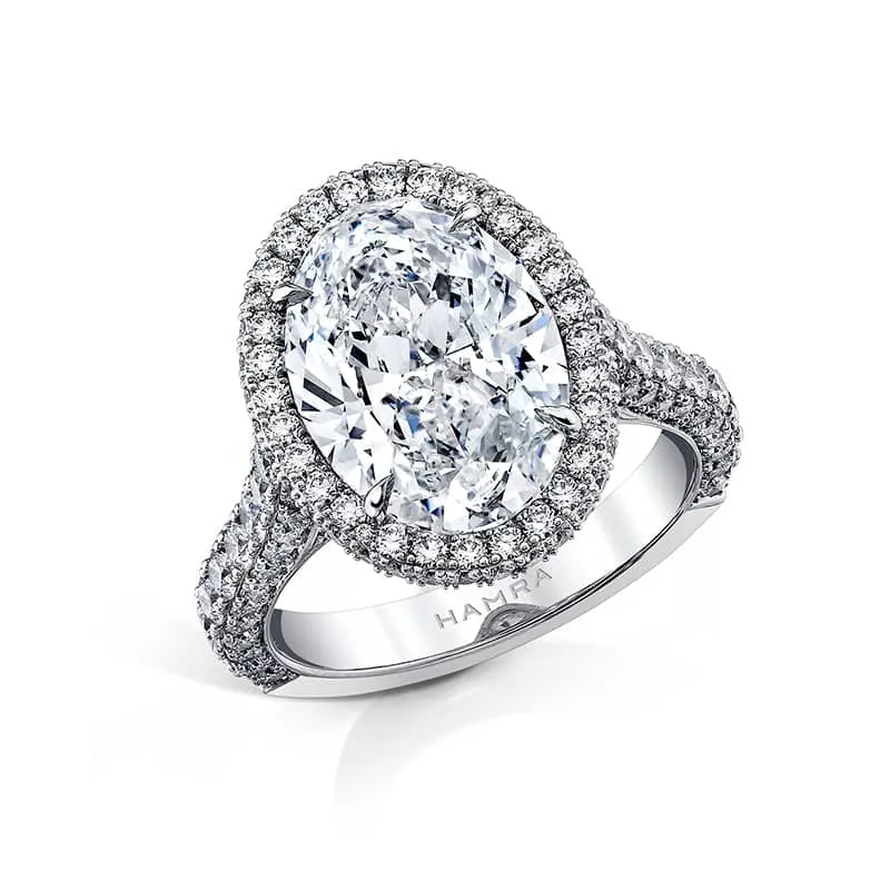 Oval Cut Diamond Ring