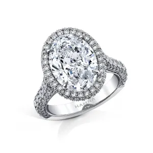 Oval Cut Diamond Ring