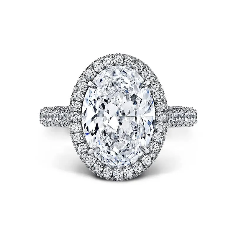 Oval Cut Diamond Ring