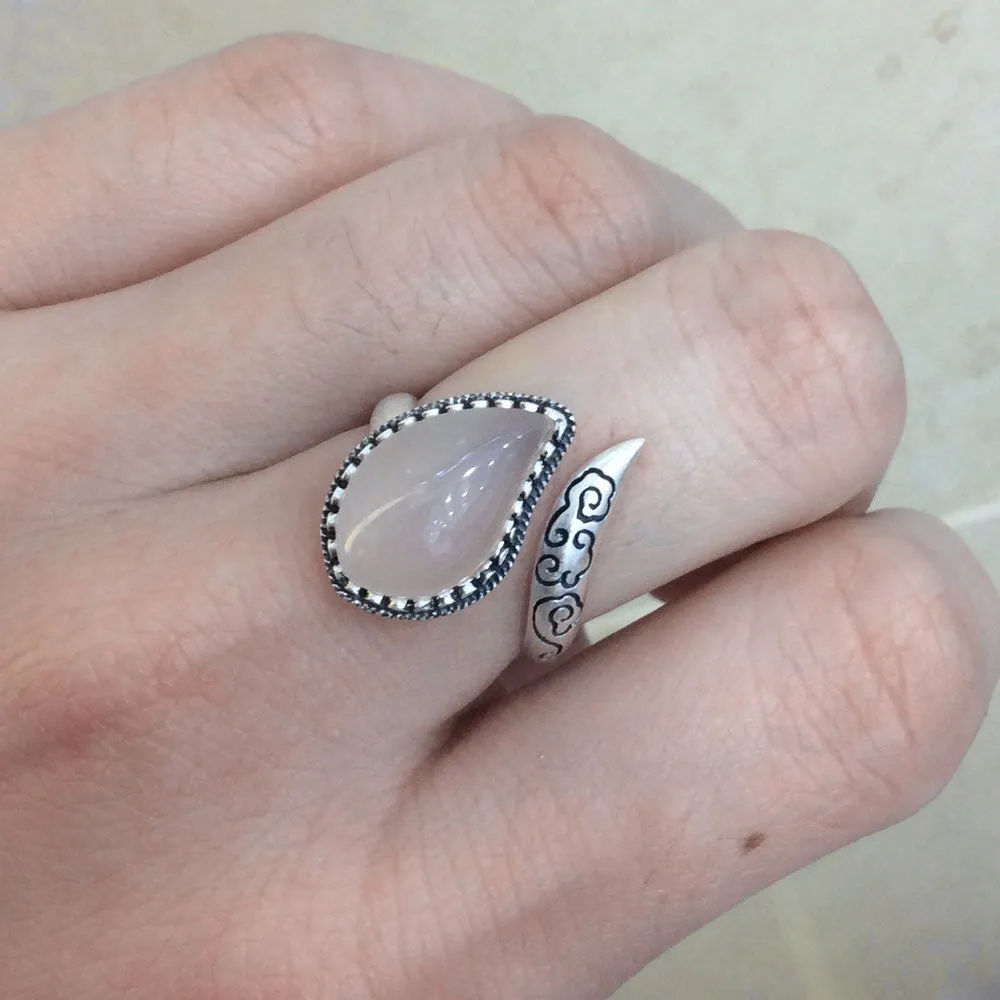 Paisley Wrap Ring - 925 Silver