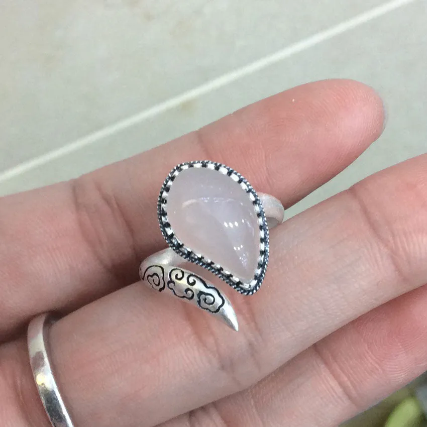 Paisley Wrap Ring - 925 Silver