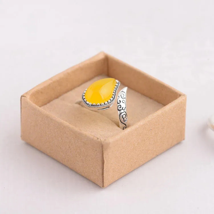Paisley Wrap Ring - 925 Silver