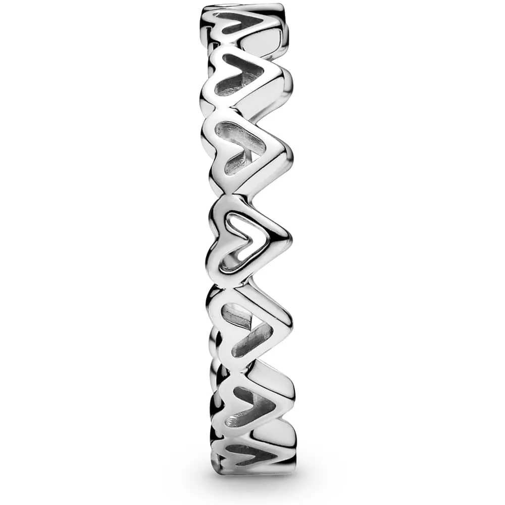 Pandora Freehand Heart Ring