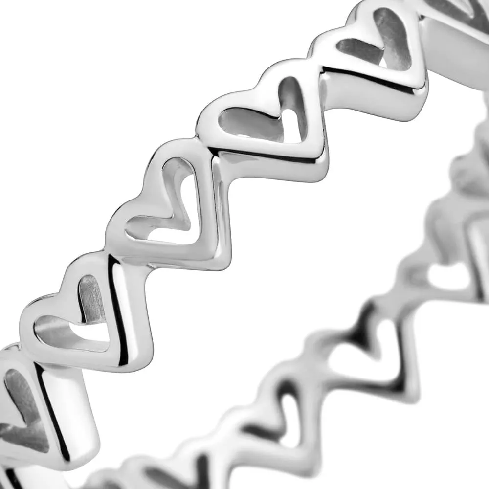 Pandora Freehand Heart Ring