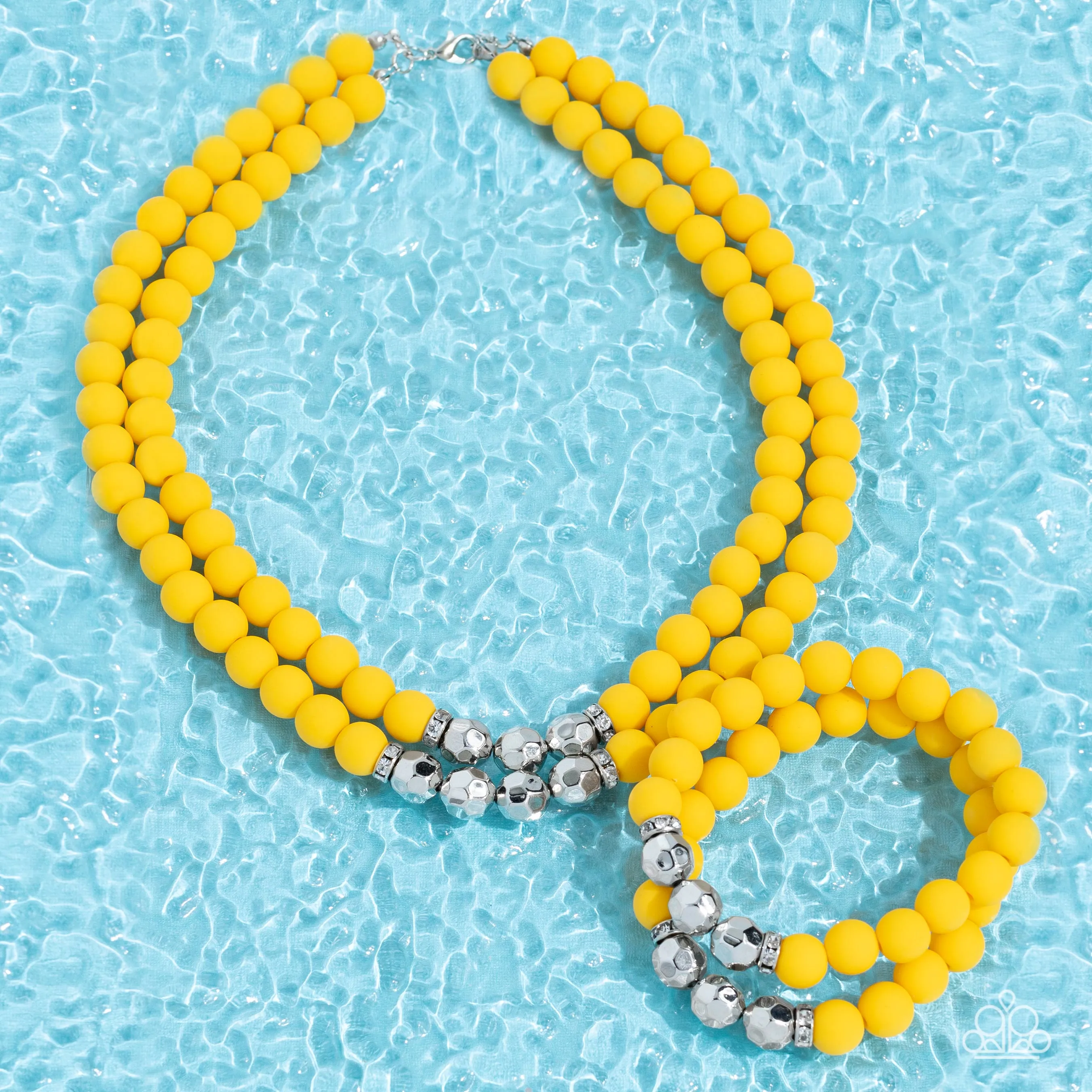Paparazzi Summer Splash - Yellow Necklace