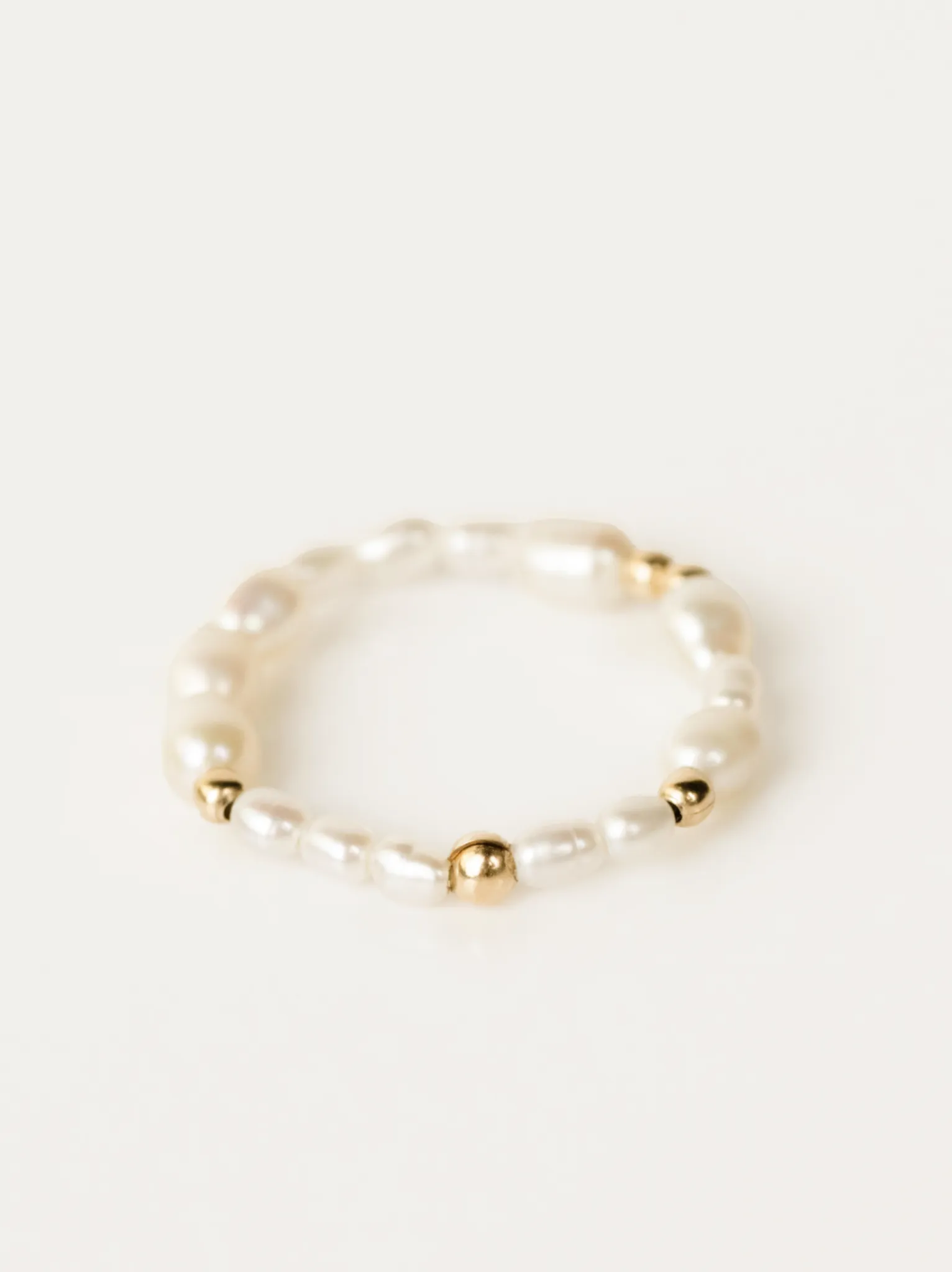 Pearl Beaded Ring