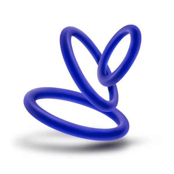 Performance - Vs4 Pure Premium Silicone Ring Set - Indigo