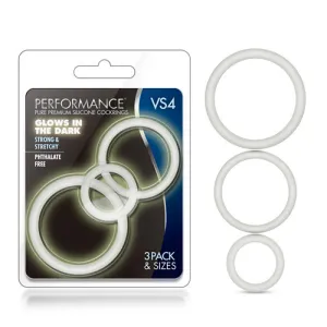 Performance - Vs4 Pure Premium Silicone ring Set - White