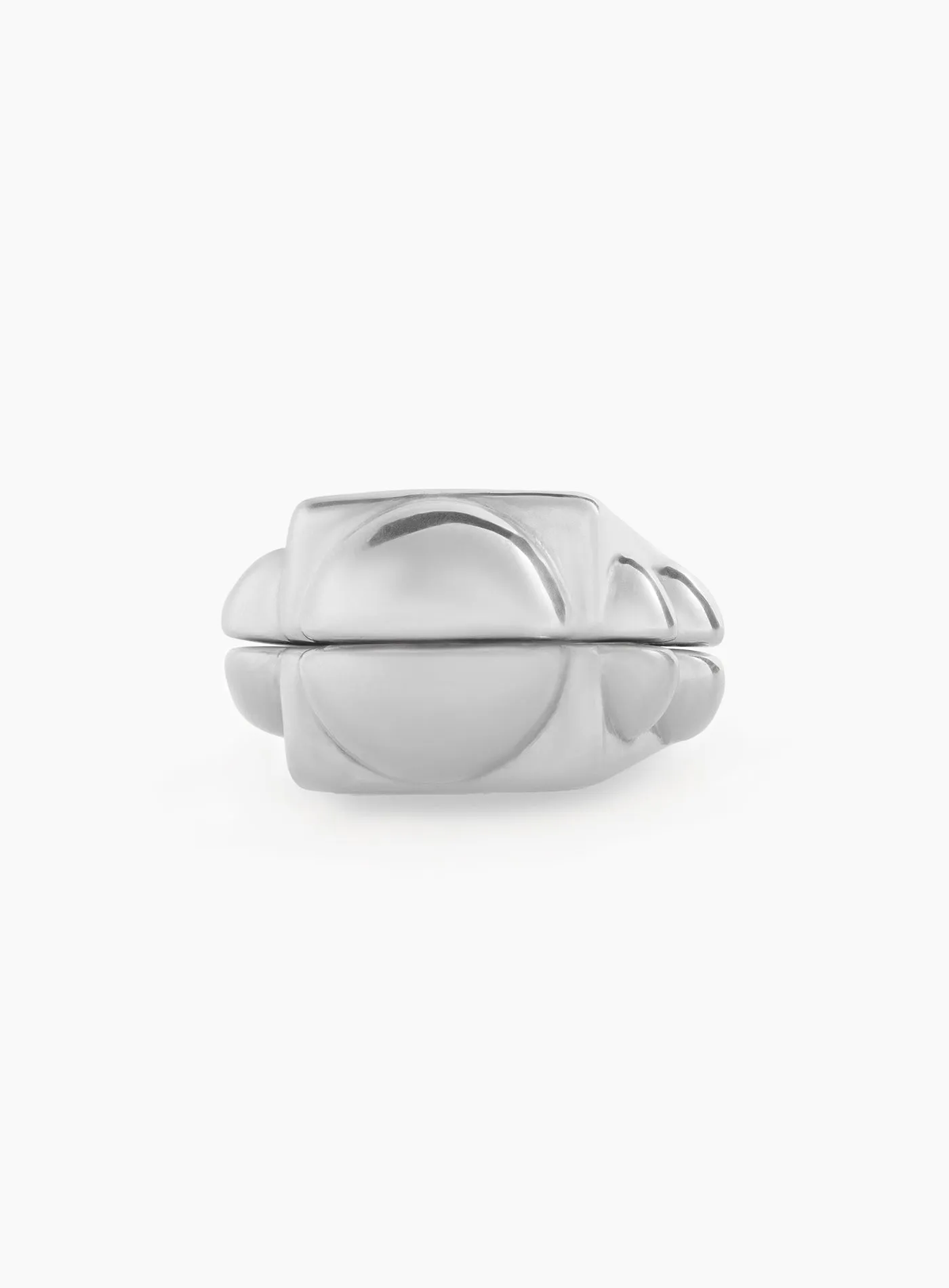 "Best Of Both Worlds" Silver Ring