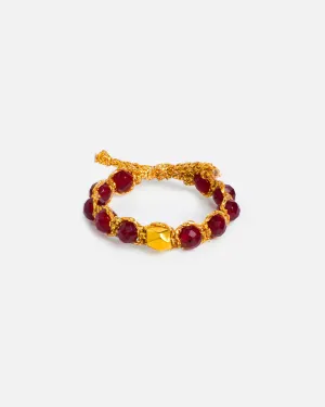 Red Aventurine Rings | Gold