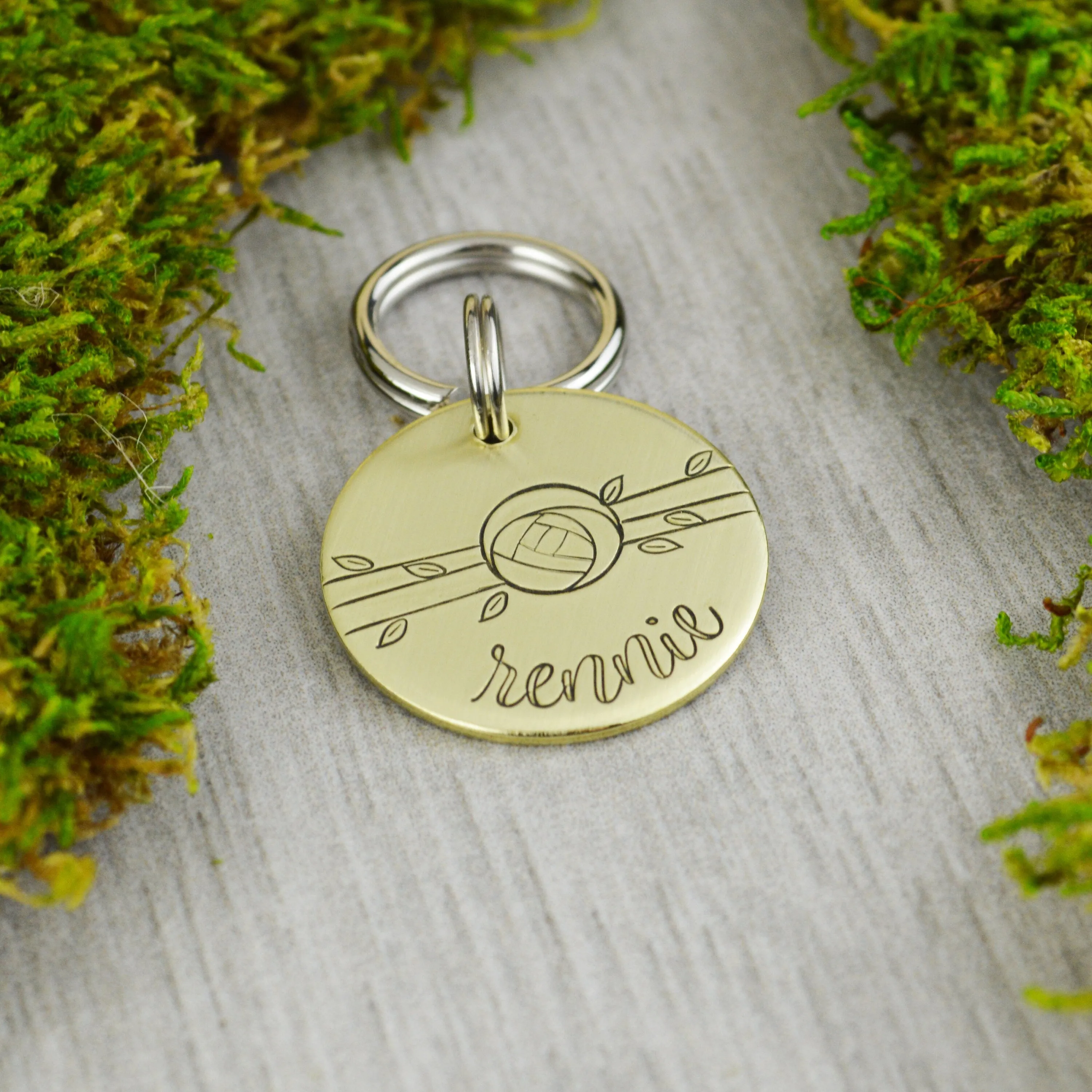 Rennie's Rose Pet ID Tag