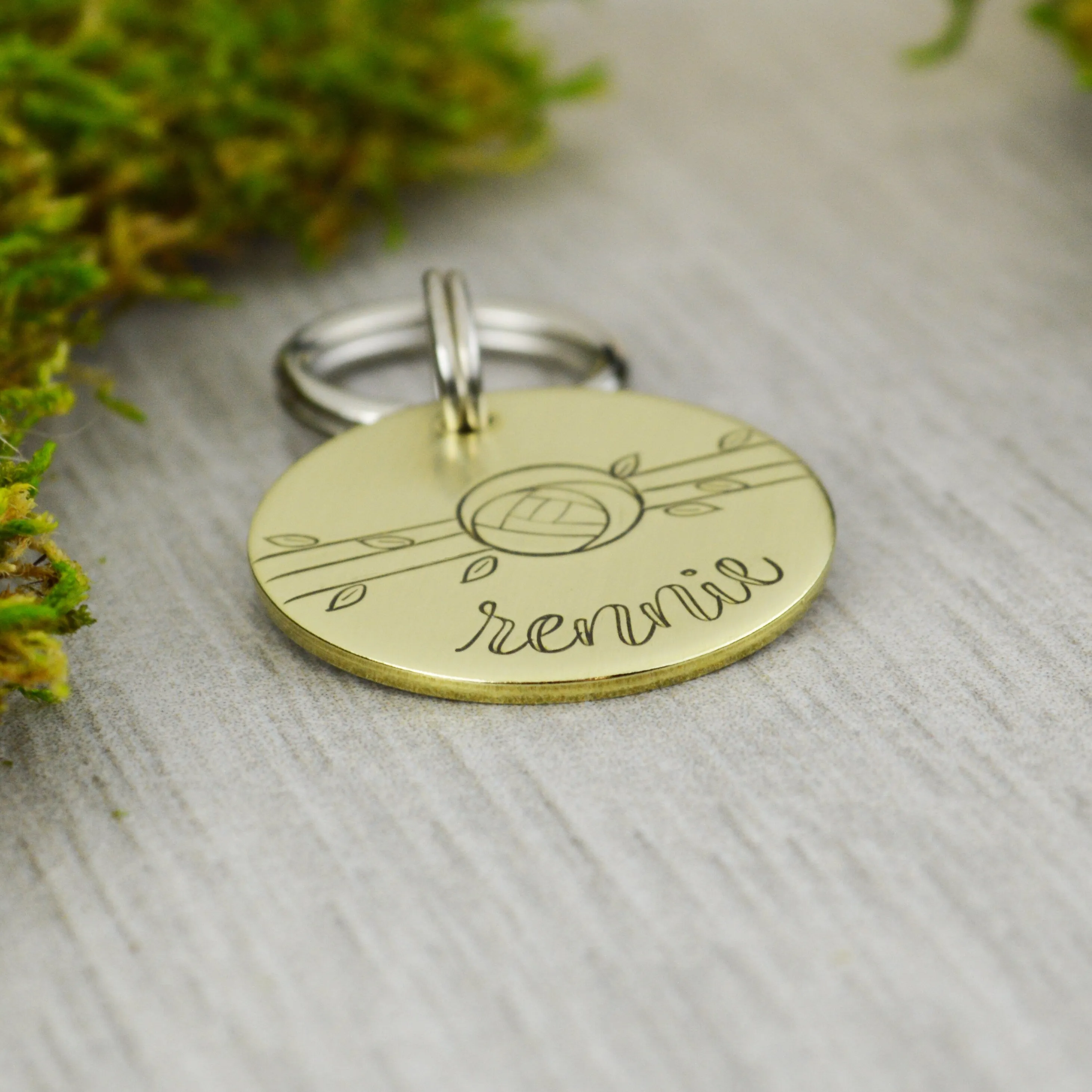 Rennie's Rose Pet ID Tag