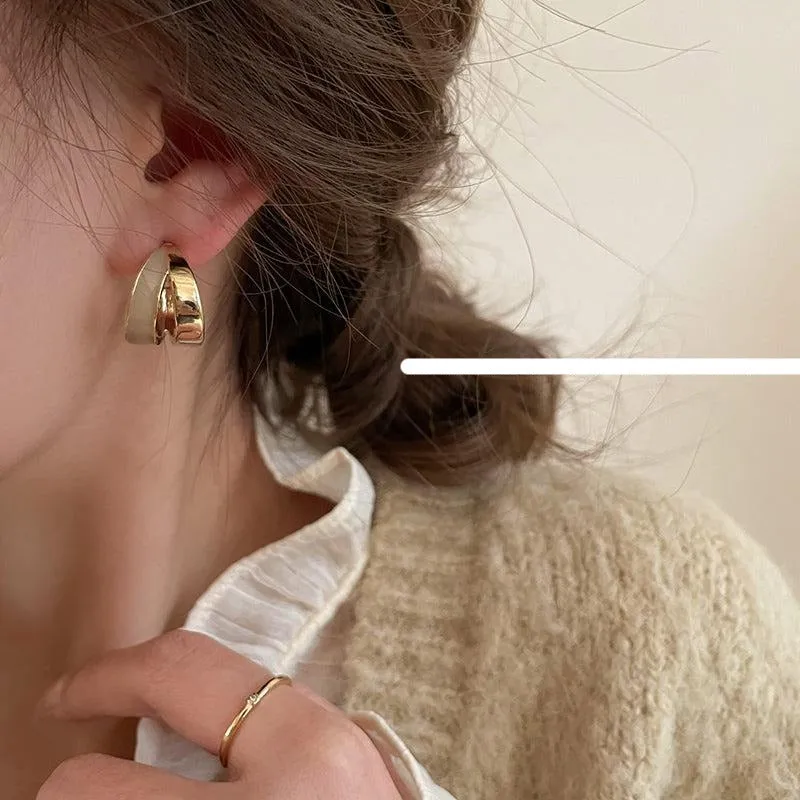 Retro Gold Earrings