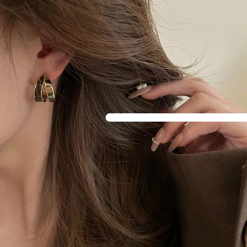Retro Gold Earrings