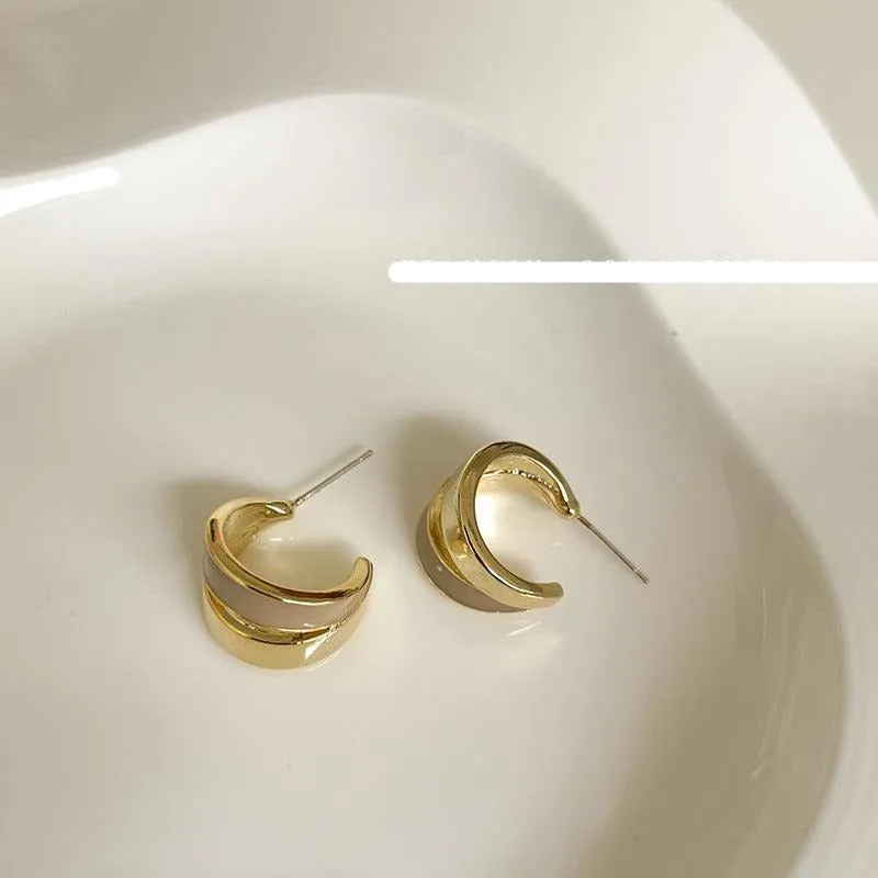 Retro Gold Earrings