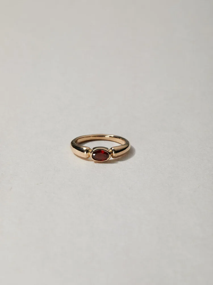 Ring No. 8- Garnet