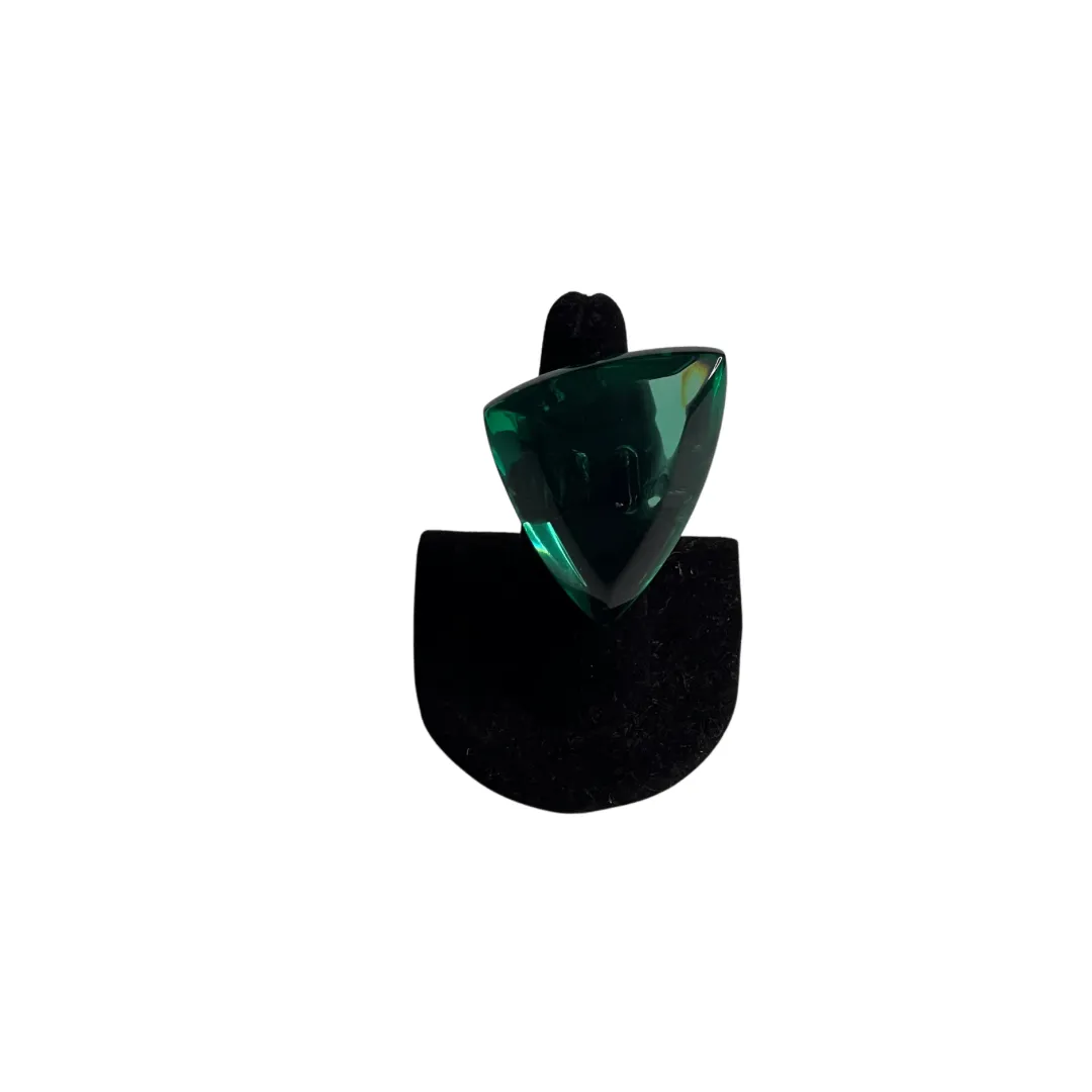 Rokka Monies Polyester Ring - Green