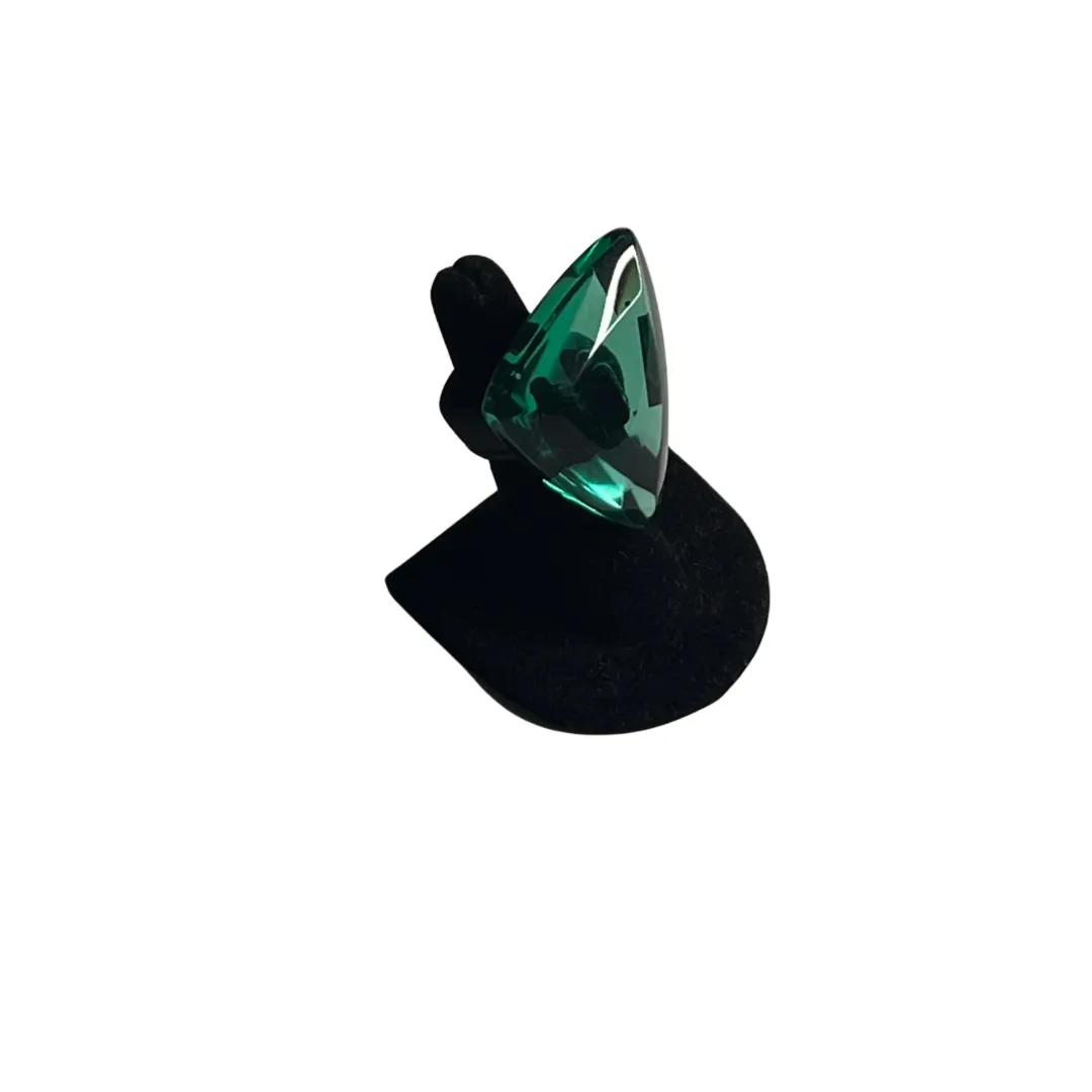 Rokka Monies Polyester Ring - Green