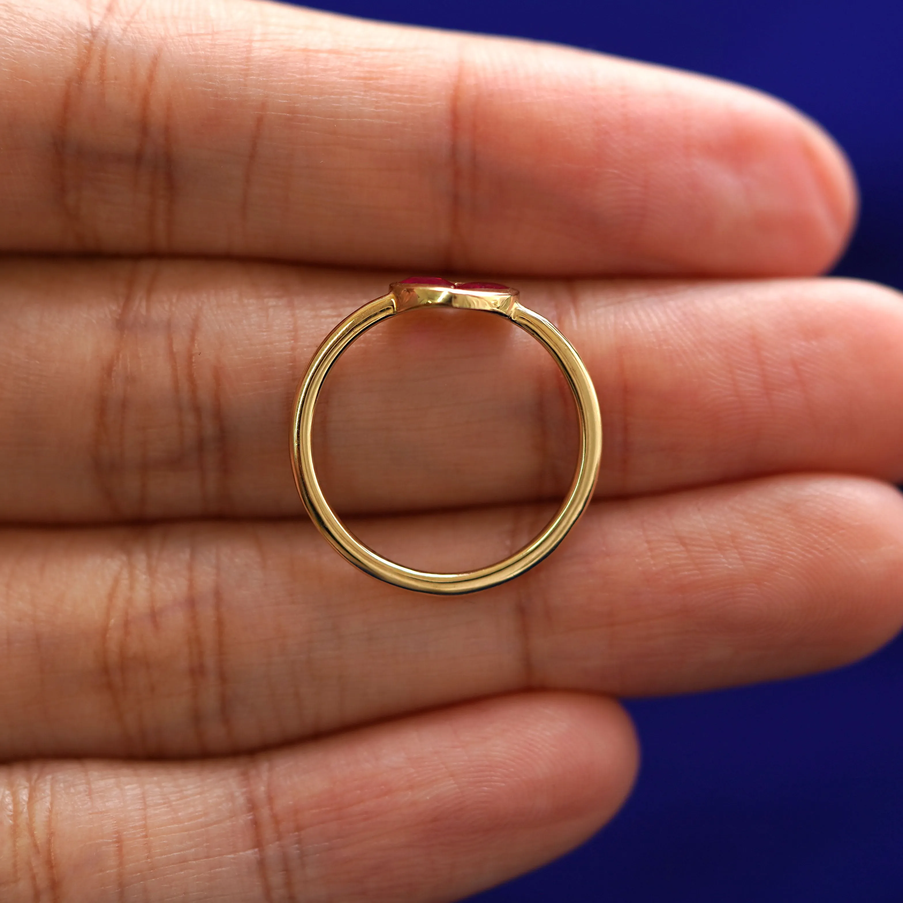 Ruby Heart Ring