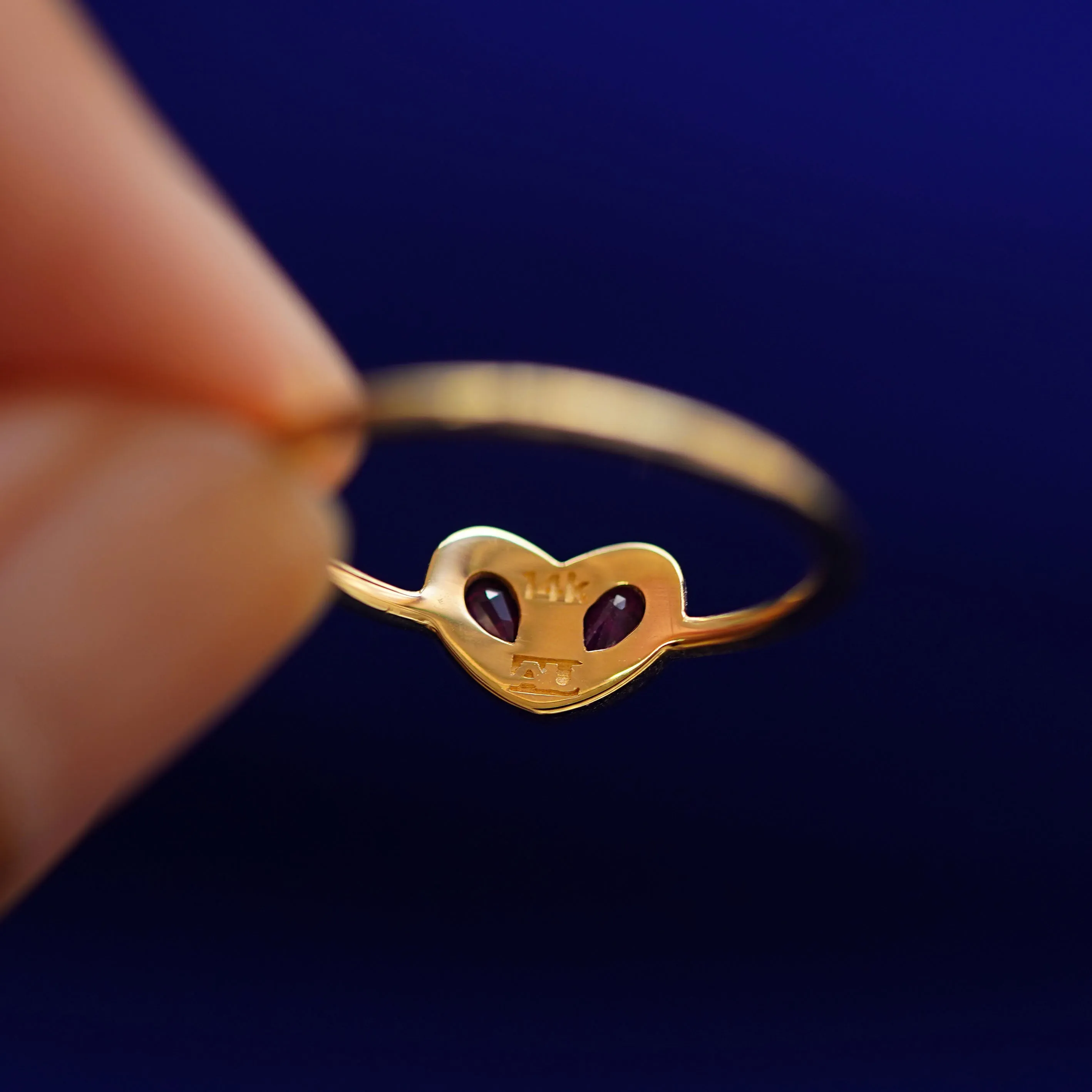 Ruby Heart Ring
