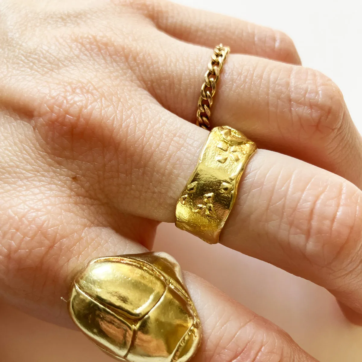 Satomi Studio Sky Cluster Ring