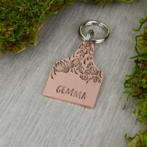 Secret Garden Pet ID Tag