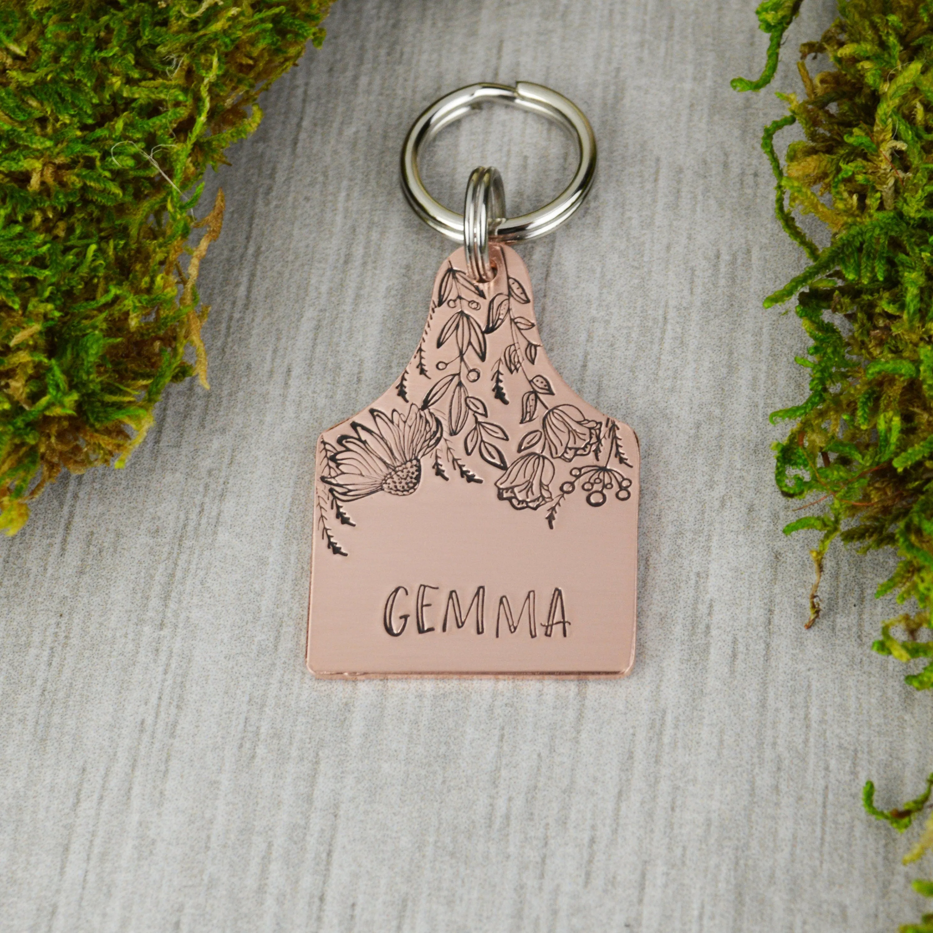 Secret Garden Pet ID Tag