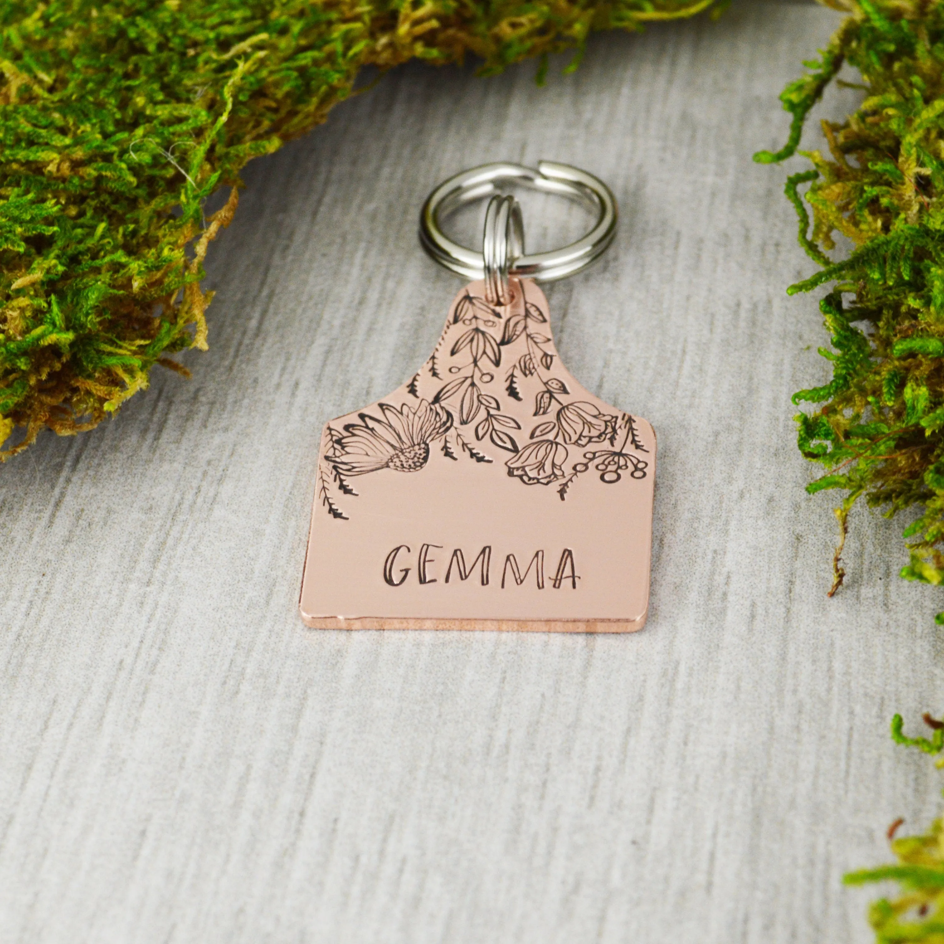 Secret Garden Pet ID Tag