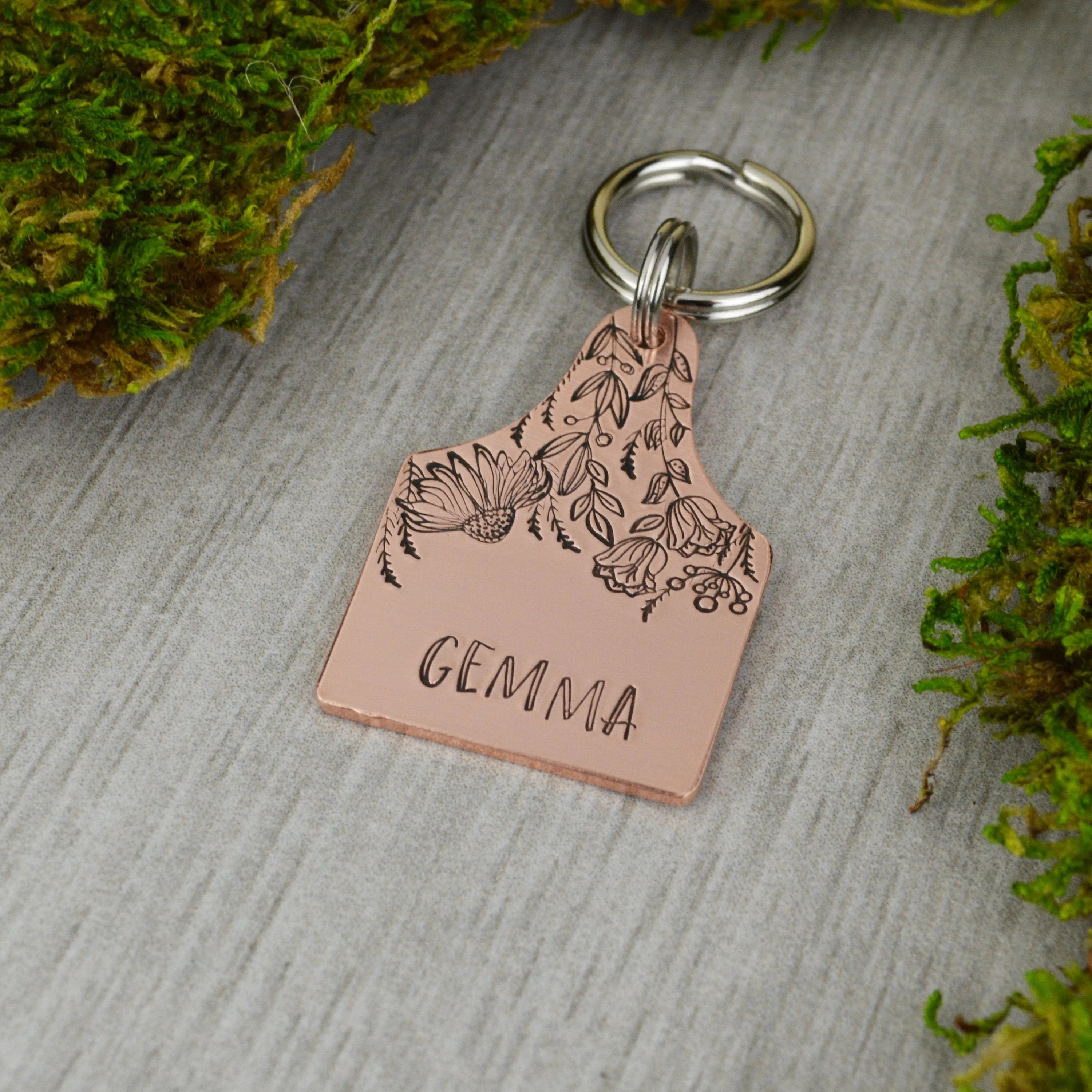 Secret Garden Pet ID Tag