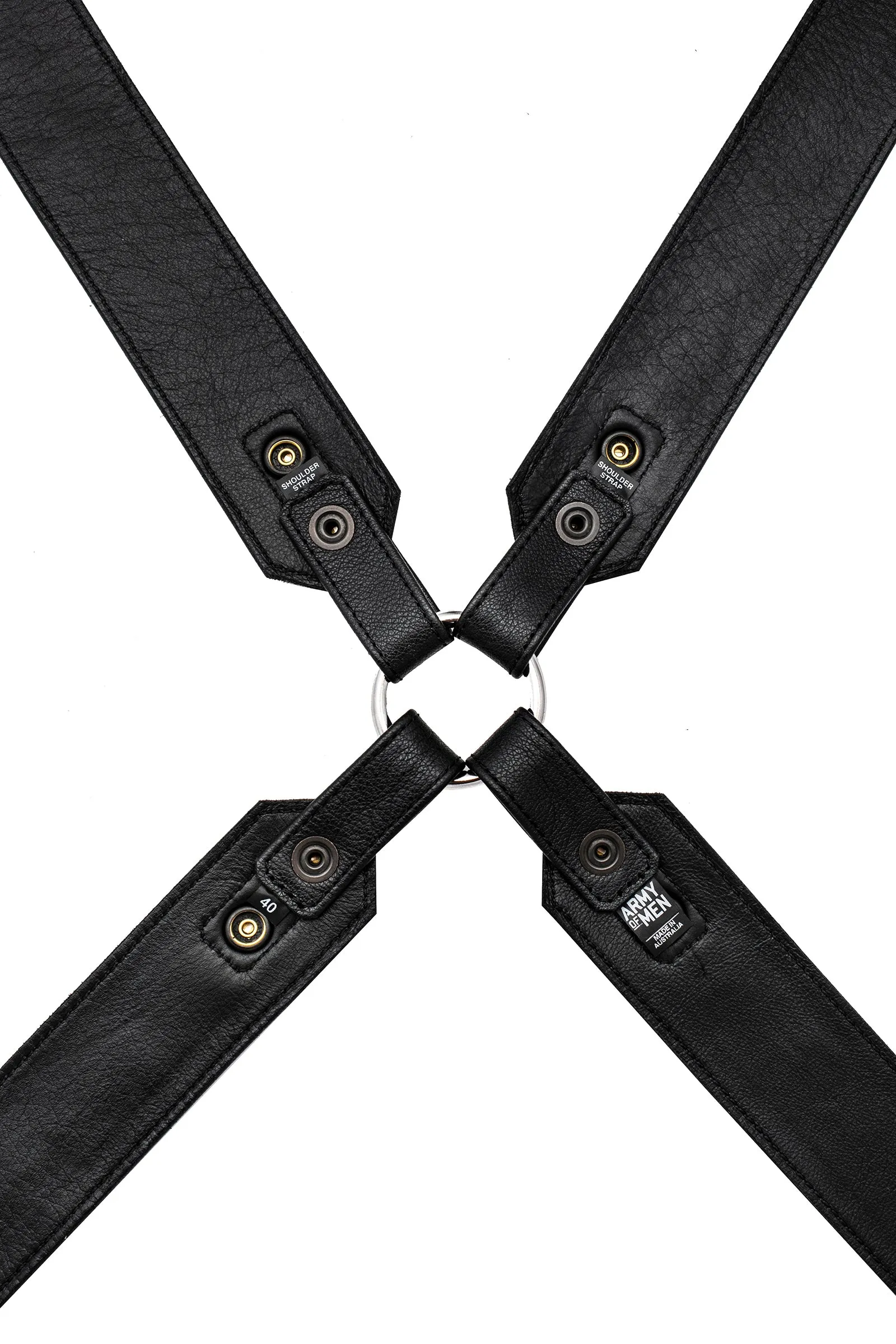 SERGEANT X HARNESS - Stainless Steel