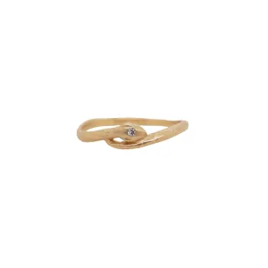 Serpent Diamond Ring