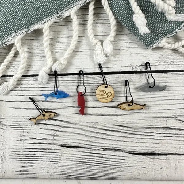 Shark Stitch Markers