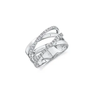 Shy Creation Diamond Bridge Crossover Wide Band
