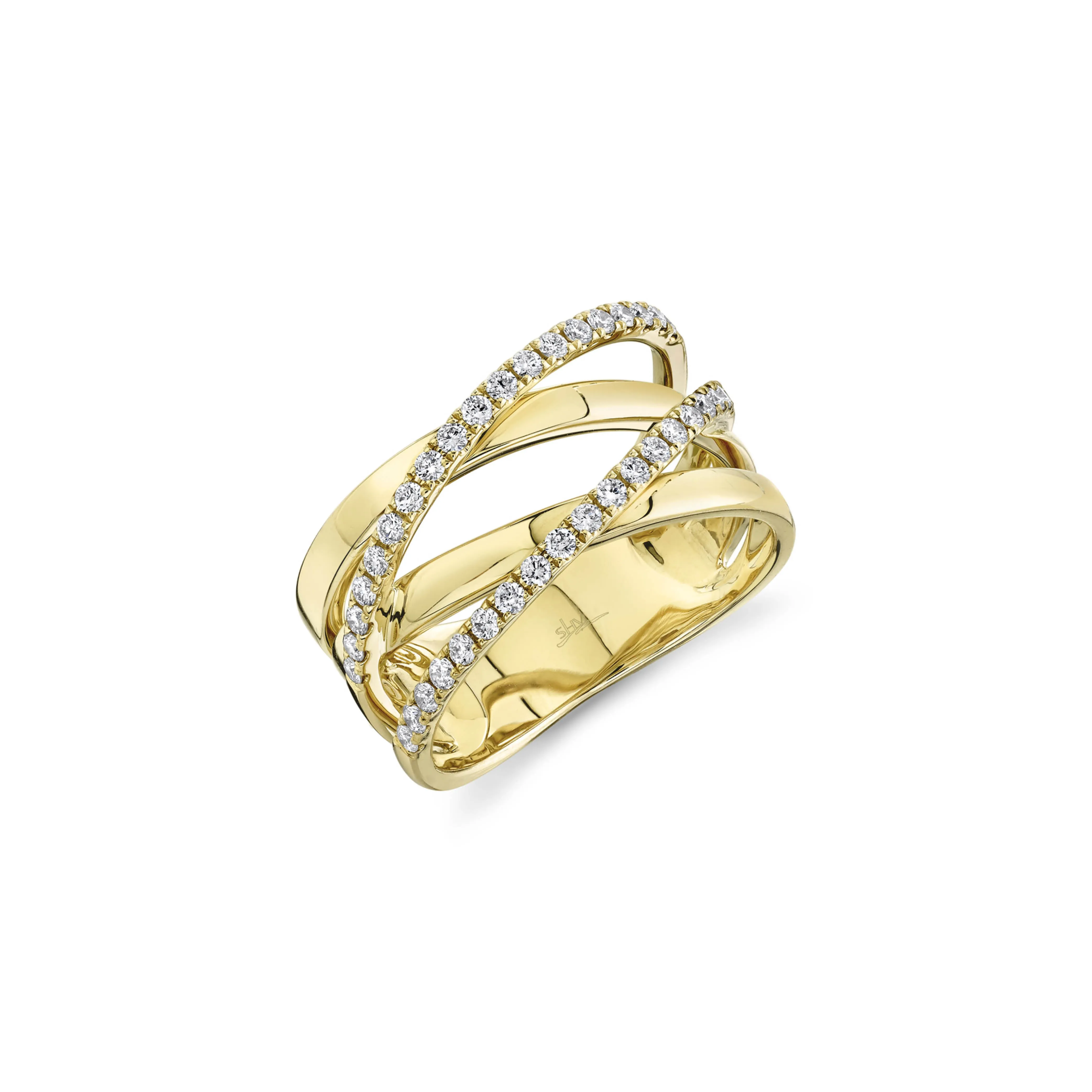 Shy Creation Diamond Bridge Crossover Wide Band