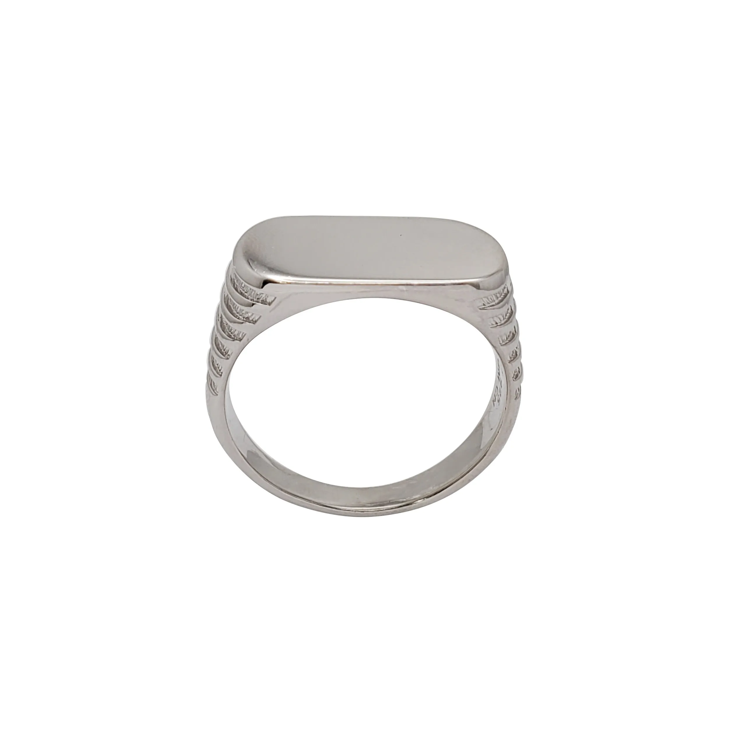 Signet Minimalist Ring (Silver)