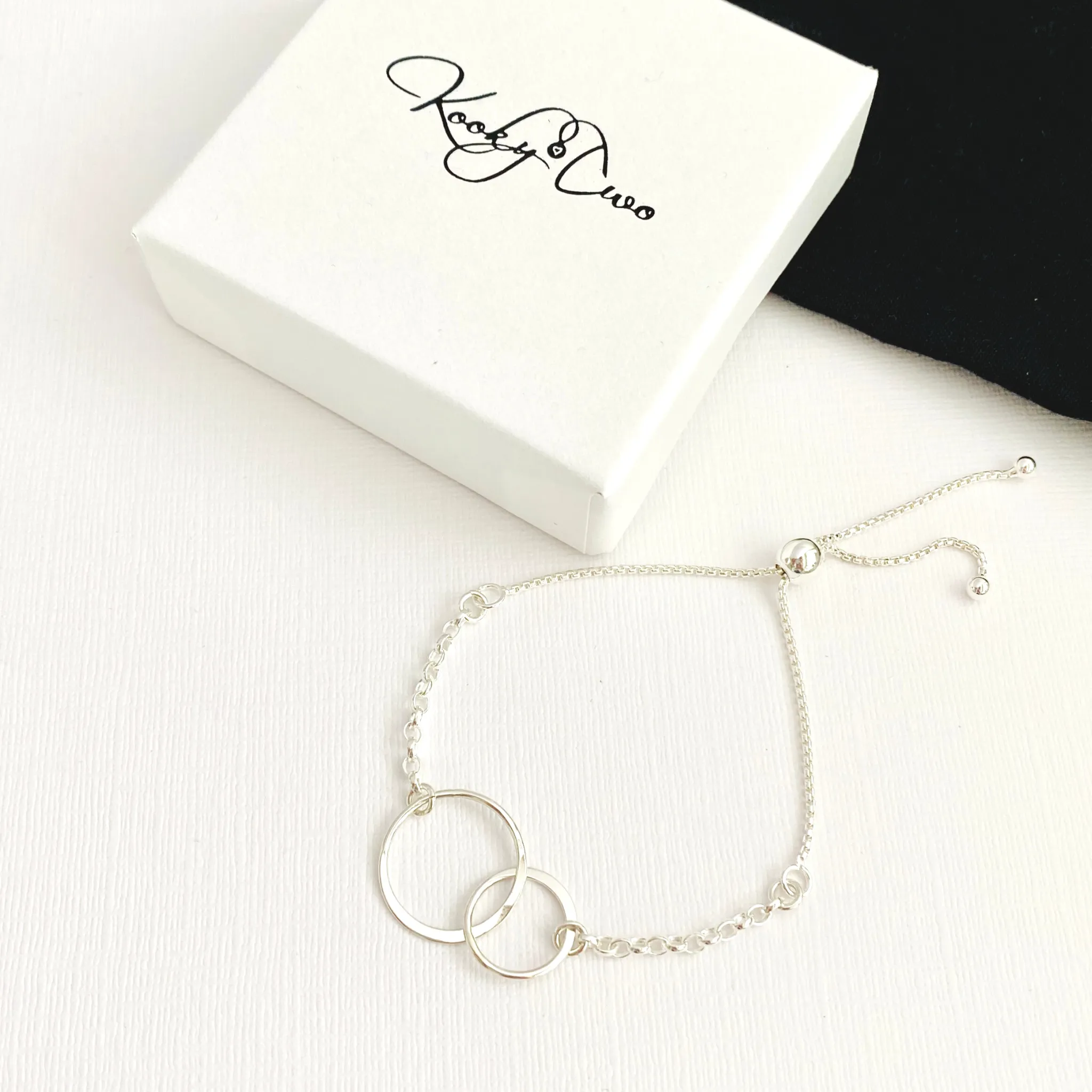 Silver Eternity Chain Bracelet