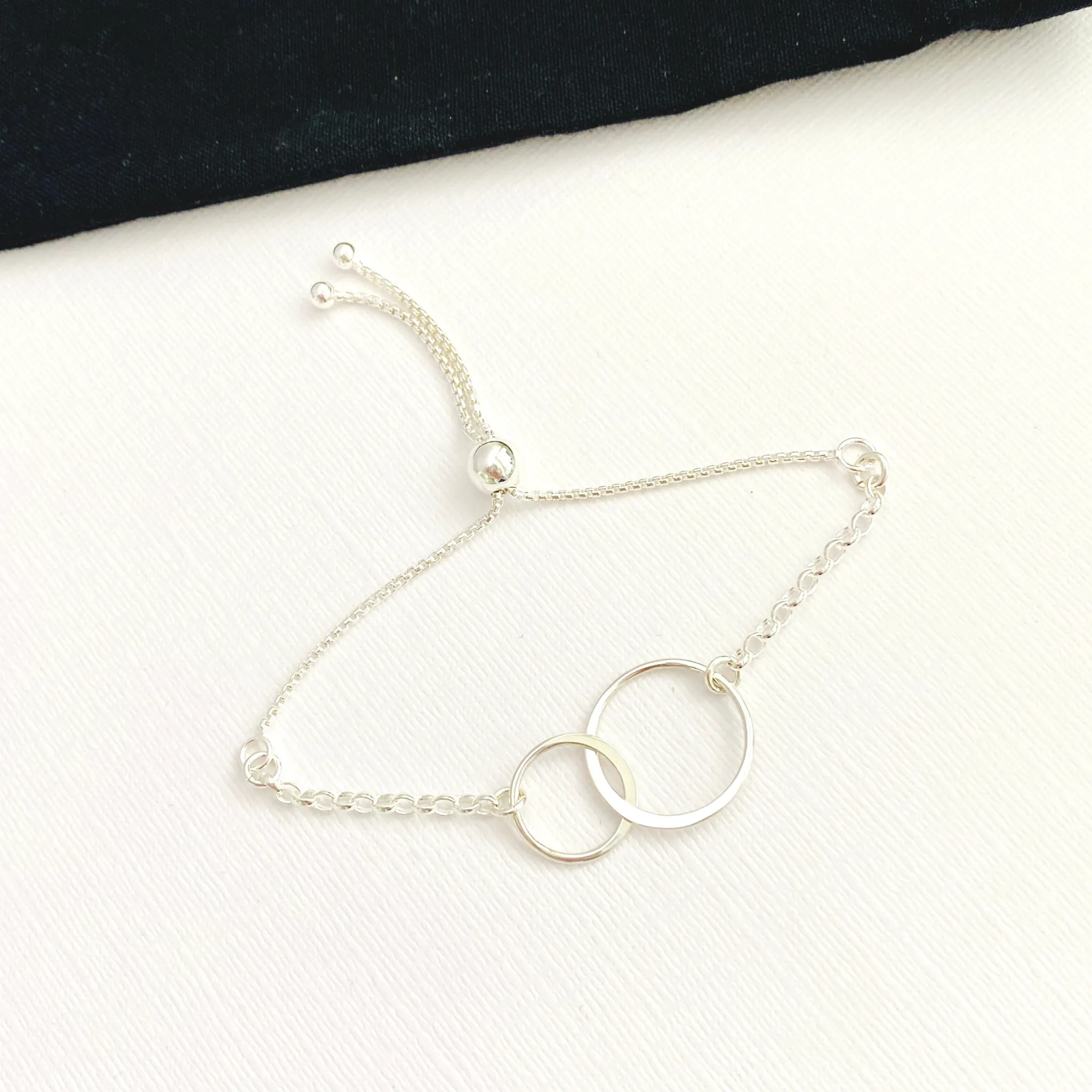 Silver Eternity Chain Bracelet