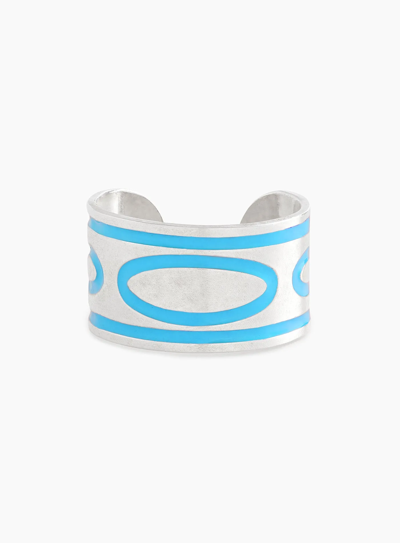 Silverie Blue Emanem Ring